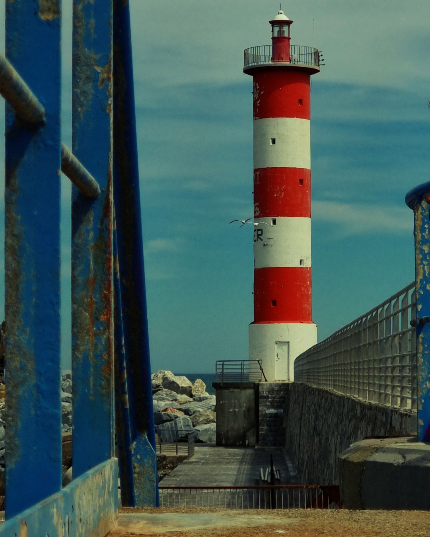 A lighthouse